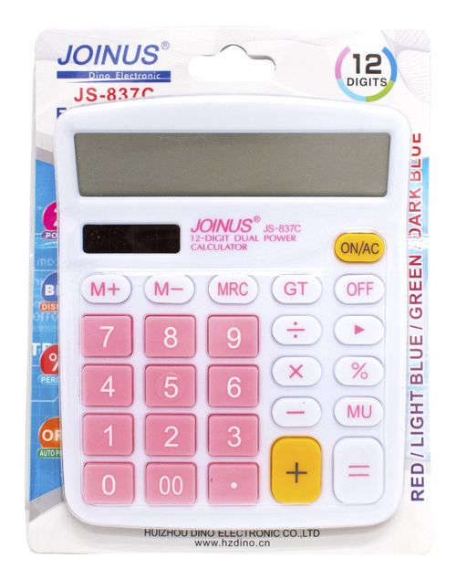 Calculadora 12 Dígitos Dual JS-837G