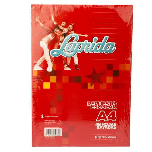 Repuesto A4 Laprida 48 Hj Rayado