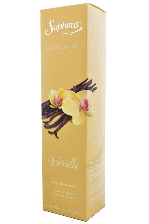 Aromatizador Saphirus Varilla Vainilla