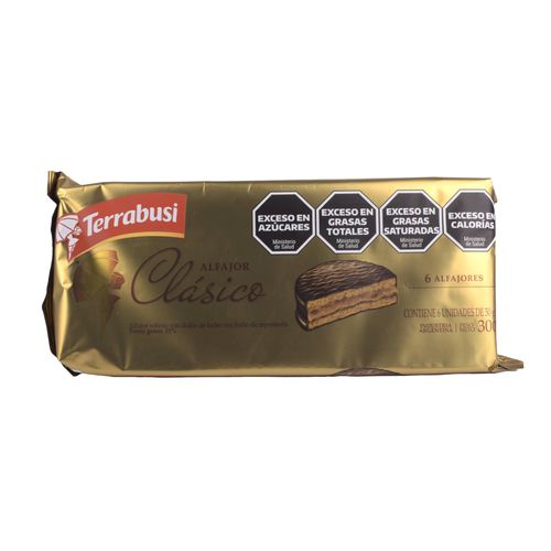 Alfajores Terrabusi Clasico 300G 6
