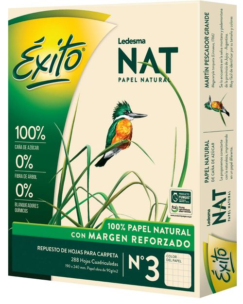 Repuesto N3 Exito Nat 288 Hj Cuadriculado