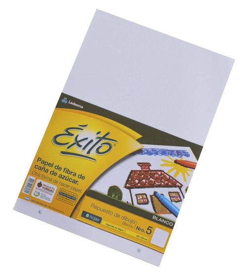 Repuesto Exito N5 Dibujo 8Hj Blanco