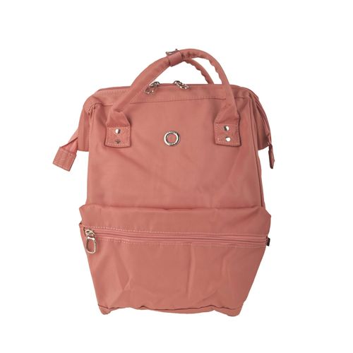 Mochila Amayra Square Durazno 39x31cm