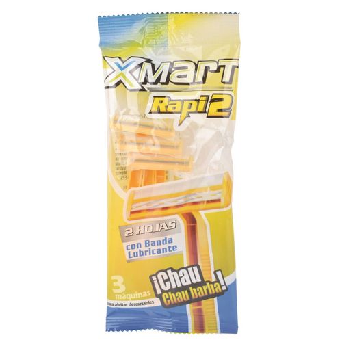 Máquinas de Afeitar Xmart Rapid 2 Filos 3