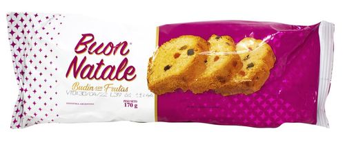 Budín Buon Natale con Frutas 180G