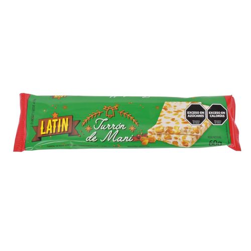 Turrón Latin de Mani 60G