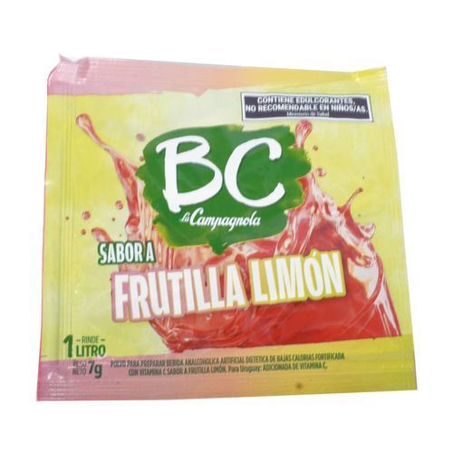 Jugo BC Frutilla Limón 7g