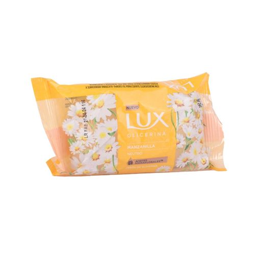 Jabón Tocador Lux Glicerina Manzanilla 90G