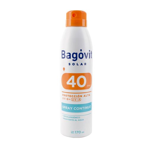 Protector Solar Bagóvit Spray FPS40 170ML