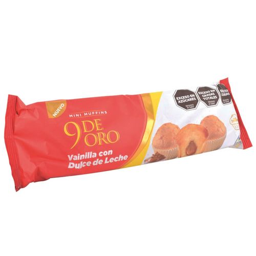 Muffins 9 de Oro Vai con Dulce Leche 150G 3