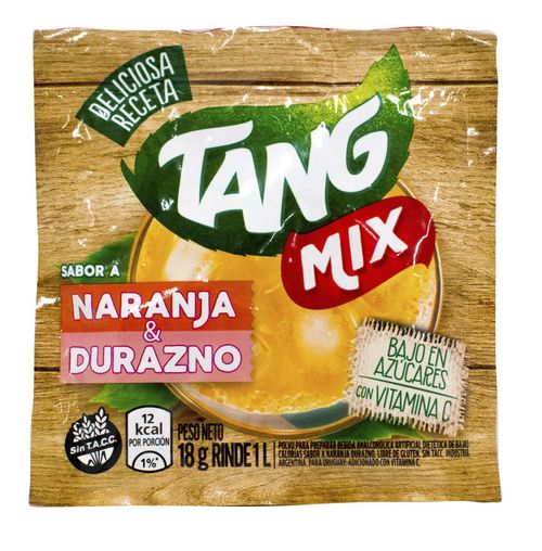Jugo Tang en Polvo Naranja Durazno 15G