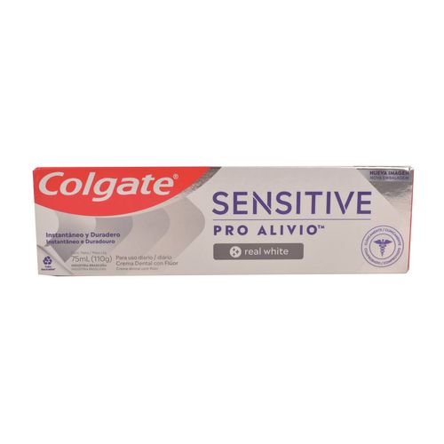 Crema Dental Colgate Sens Pro Alivio Re.White 110G