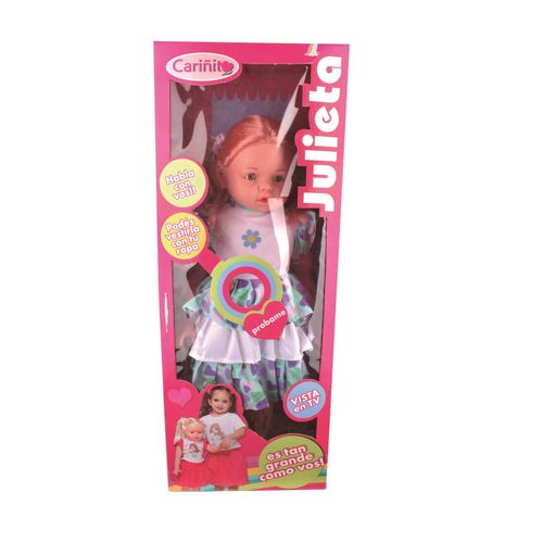 Muñeca Cariñito Julieta con Mecánismo Caja 85CM