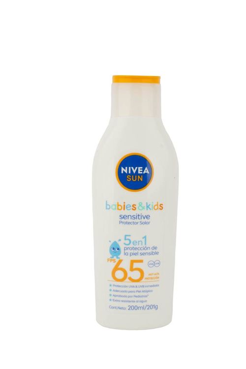 Protector Solar Nivea Sun FPS 65 Babies&Kids 200ML