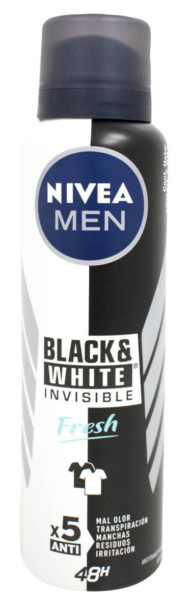 Desodorante Nivea Aero Invis Black&White Men 150ML