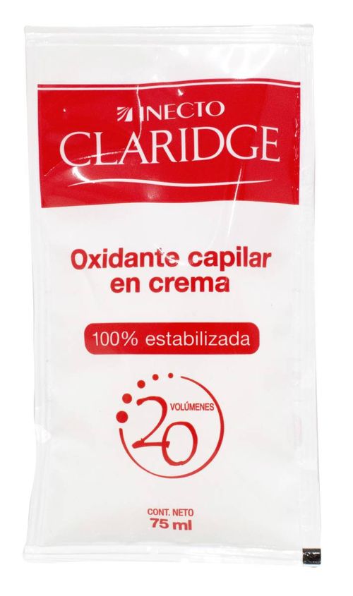 Agua Oxidante Claridge Sachet 20 Vol 75ml