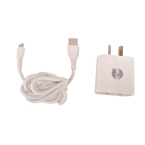 Cargador Aló Pared Power 12W Cable Lighting