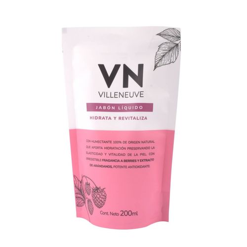 Jabón Líquido Villeneuve DP Berries 200ML