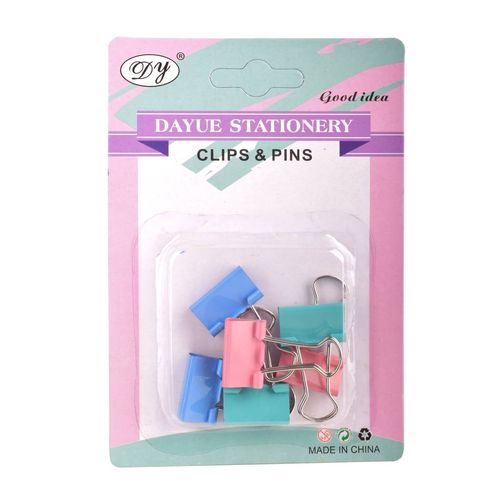 Clips Binders Genérica 19mm Color 6
