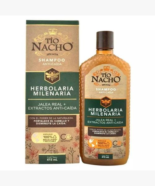 Shampoo Tío Nacho Herbolaria Milenaria 415ml