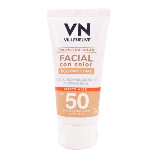 Protector Solar Villeneuve Facial Claro FPS50 50ML