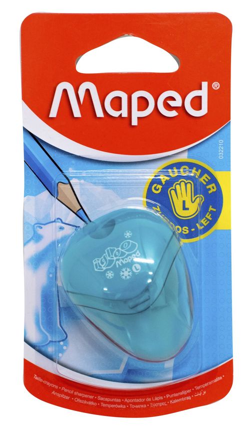 Sacapuntas Maped Igloo para Zurdos