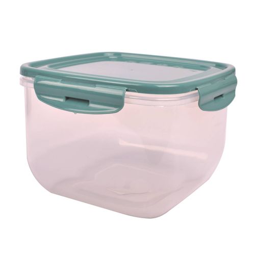 Hermético Cuadrado Tapa Clip 2000ML