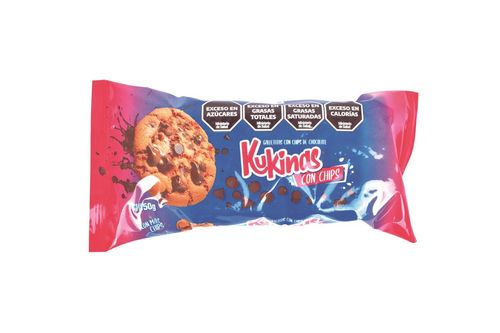 Galletas Kukinas Chips de Chocolate 50G