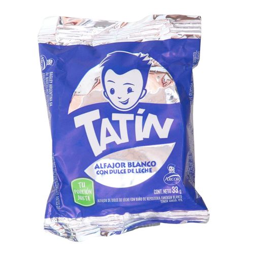 Alfajor Tatín Blanco 33G