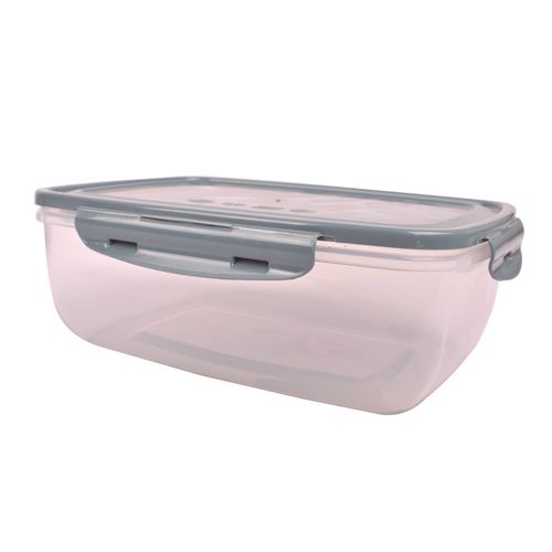 Hermético Rectangular Tapa Clip 2200ML