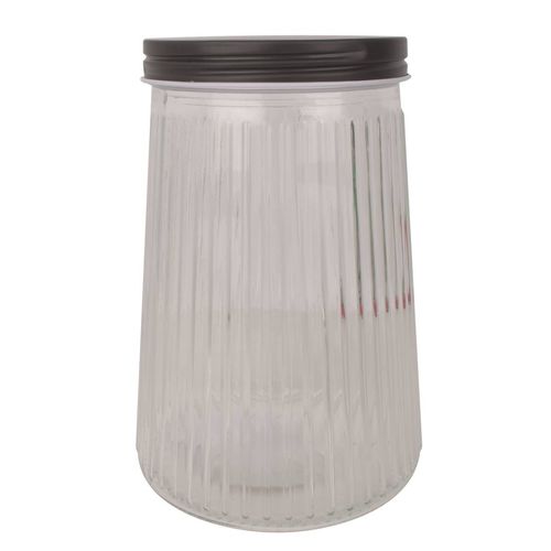 Frasco Vidrio Tapa Acero 1000ml