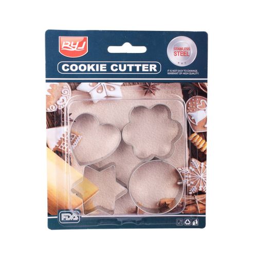Molde Galletas 4 Un