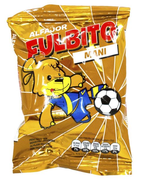 Alfajor Fulbito Maní 30G