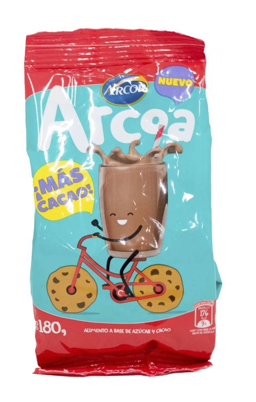 Cacao Arcoa en Polvo 180G