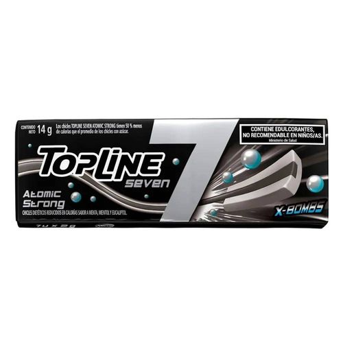 Chicles TopLine Seven Strong 14G