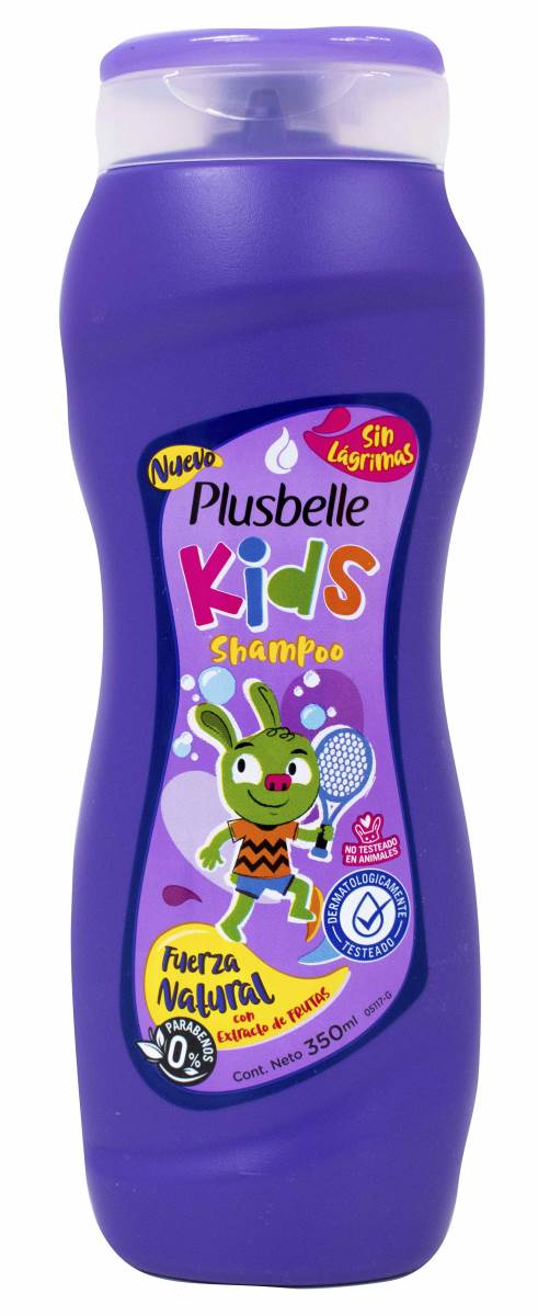 Shampoo Plusbelle Kids Fuerza Natural 350ml
