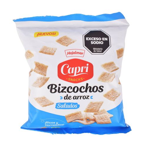 Bizcochos Hojalmar de Arroz salados 90G