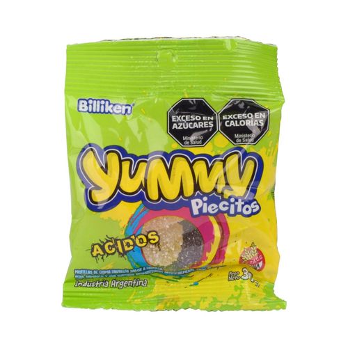 Gomitas Yummy Piecitos Acidos 30G