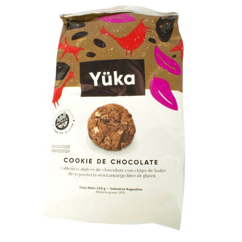 Galletas Yuka con Chispas Chocolate 150G
