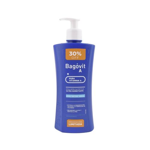 Emulsión Corporal Bagóvit A OFF +30 Ex Seca 350G