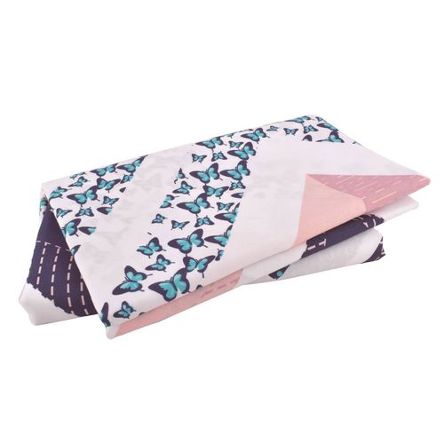 Mantel Blanco Paris Saten Estampado 1.40x2.50m