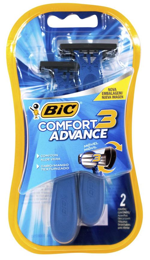 Máquinas de Afeitar Bic Normal Comfort Active 2