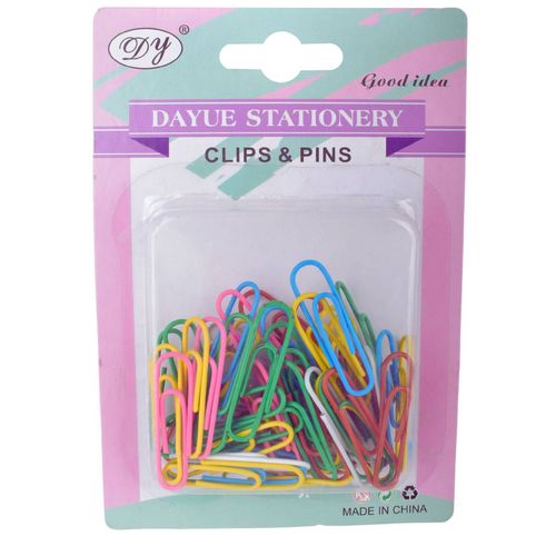 Clips Genérica Color 32mm 50Pz