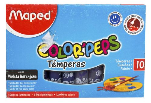 Témperas Maped Violeta 10