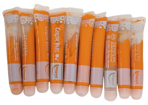 Témperas Maped Naranja 10 Un