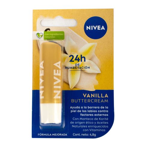 Protector Labial Nivea Vainilla Shine
