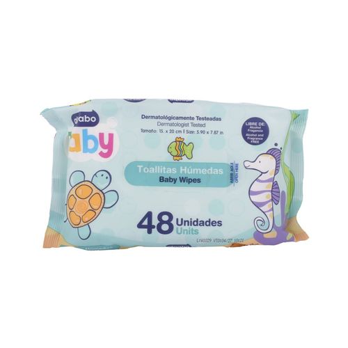 Toallitas Baby Húmedas 48