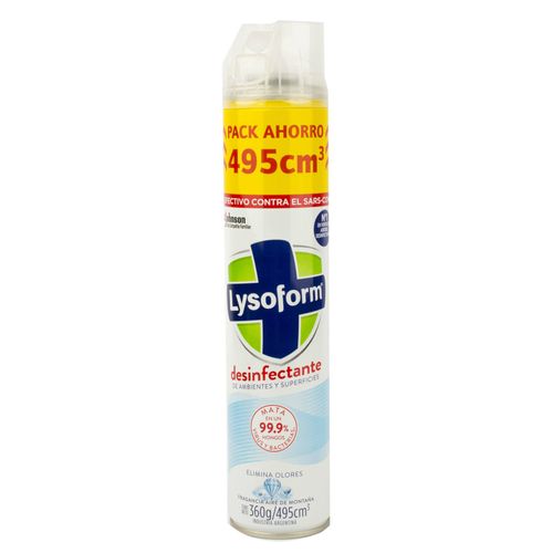 Desinfectante Lysoform Aero Aire de Montañas 495ML