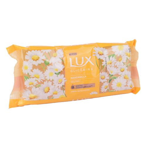Jabones Tocador Lux Glicerina Manzanilla 90G 3