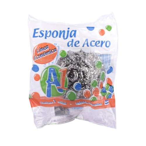 Esponja de Cocina A1 de Acero Flowp x1